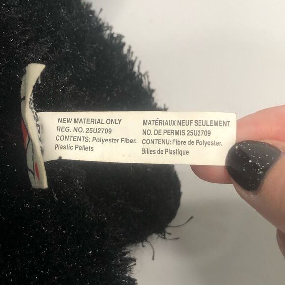 ganz webkinz black cat plush stuffed animal toy hm135 no code no tag halloween - Picture 7 of 8